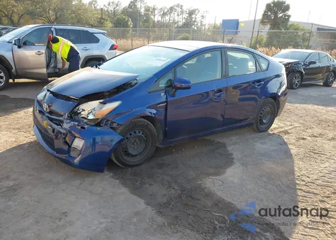 2010 Toyota Prius Iii из США, поврежденный, VIN JTDKN3DU9A1168577